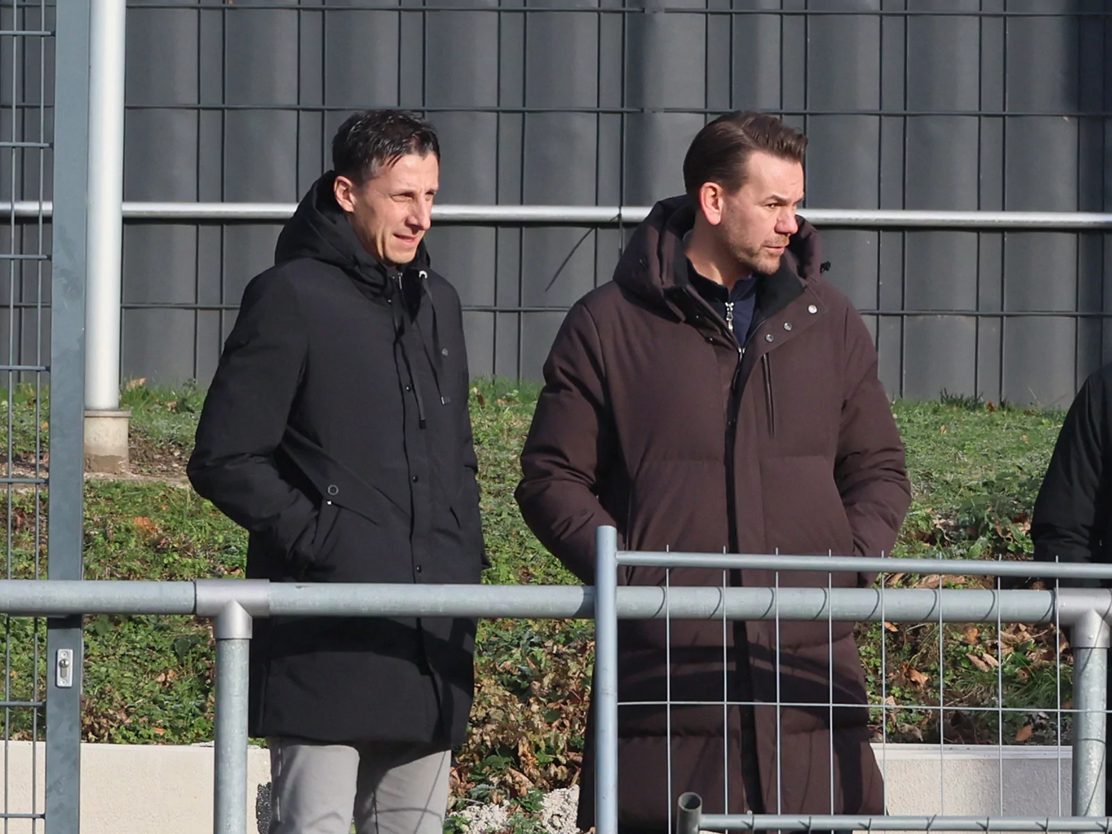 Christian Keller und Thomas Kessler beim Spiel des 1. FC Köln