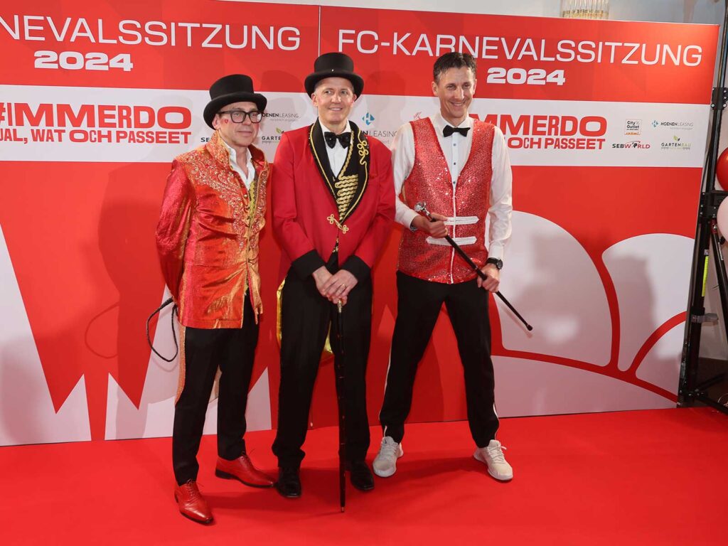 Markus Rejek, Philipp Türoff und Christian Keller