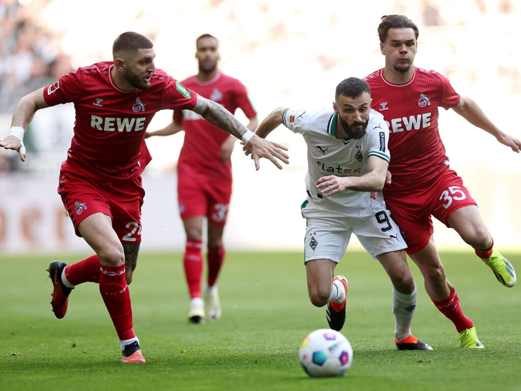 Der FC spielt 3:3 Unentschieden gegen Gladbach