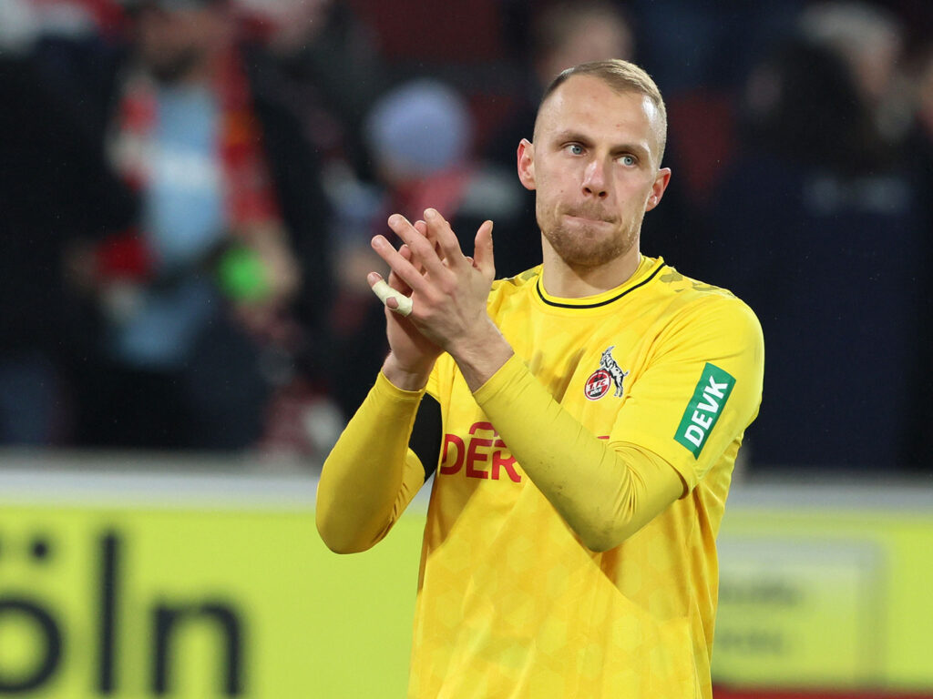 Marvin Schwäbe ist Torhüter beim 1. FC Köln