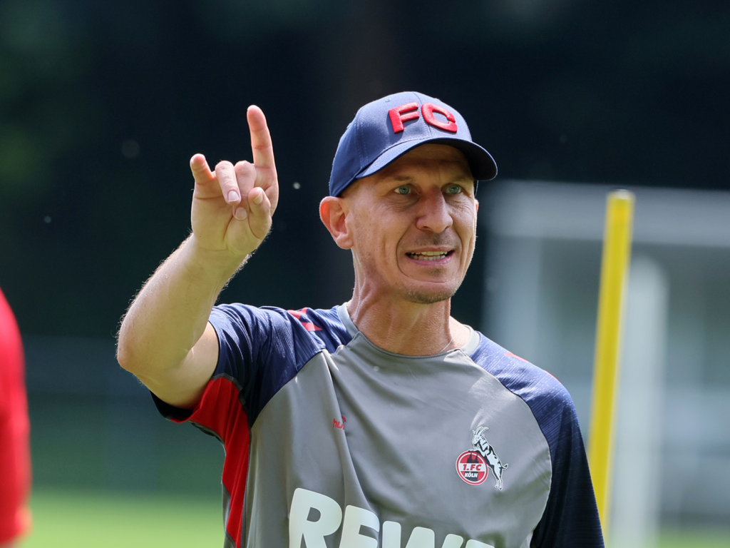 Gerhard Struber, Trainer des 1. FC Köln