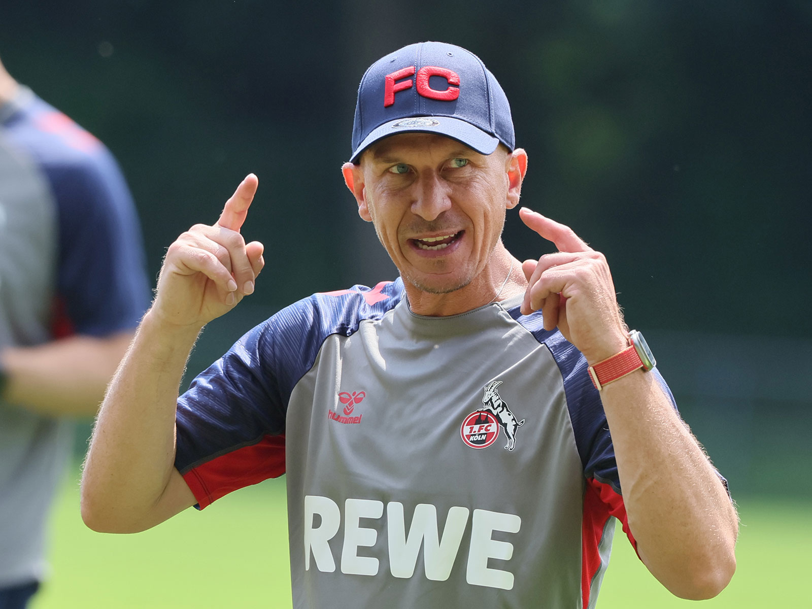 Gerhard Struber beim Training des 1. FC Köln