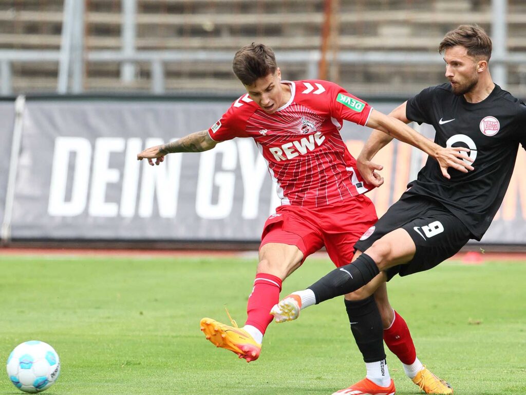 Denis Huseinbasic spielt für den 1. FC Köln