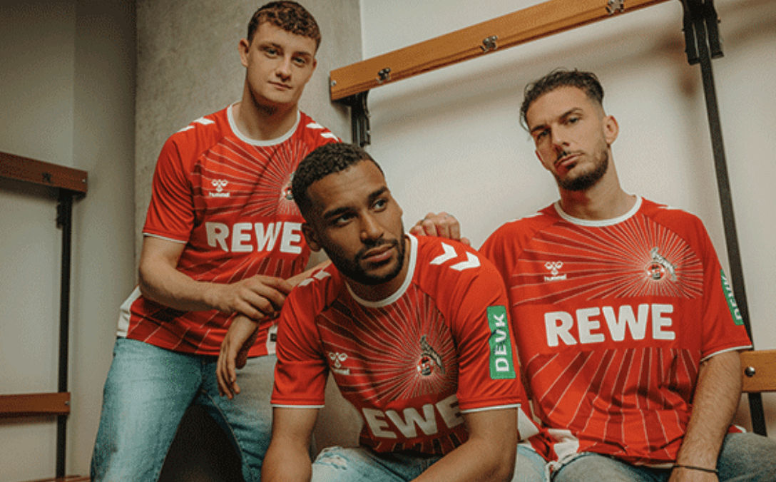 Hummel 1. FC Köln Pantaloni Travel Cotton 23/24 - Blu, Con Tasche E Cerniere, Per Allenamento E Tempo Libero - 3