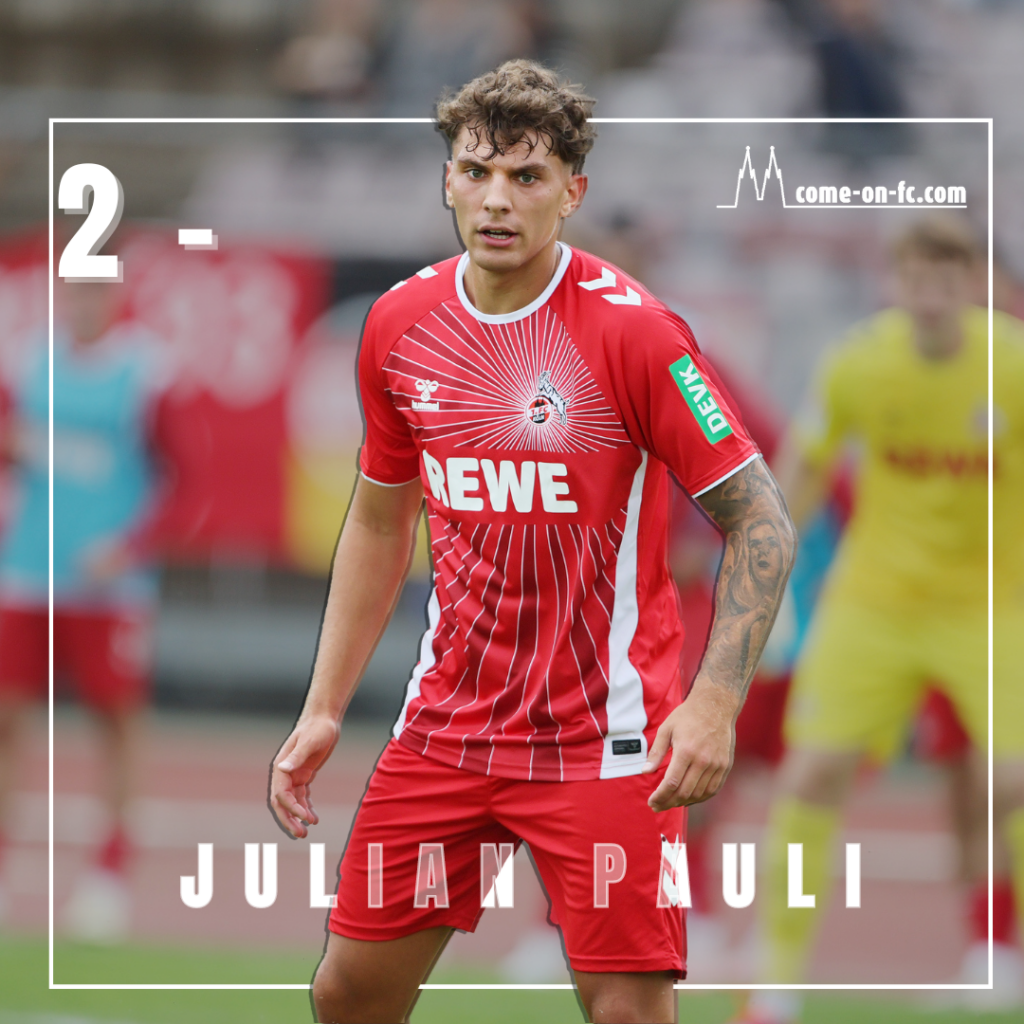 Julian Pauli vom 1. FC Köln