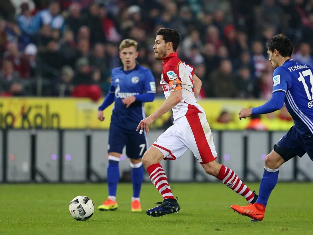 Jonas Hector: 1.FC Köln vs. Schalke 04 am 19.02.2017
