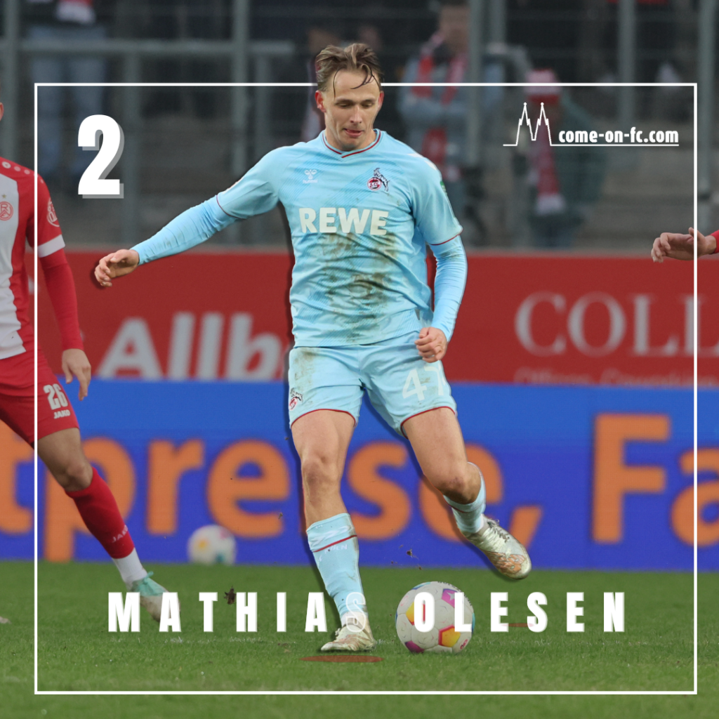 Mathias Olesen vom 1. FC Köln