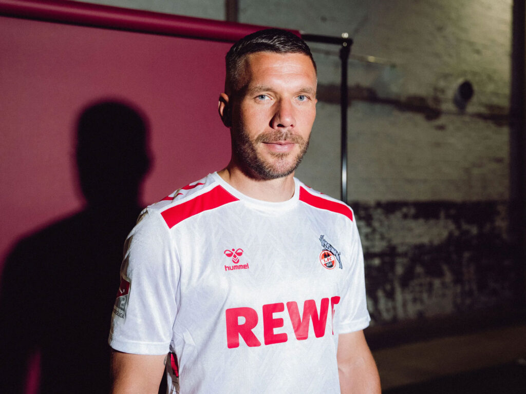 Lukas Podolski im Trikot des 1. FC Köln