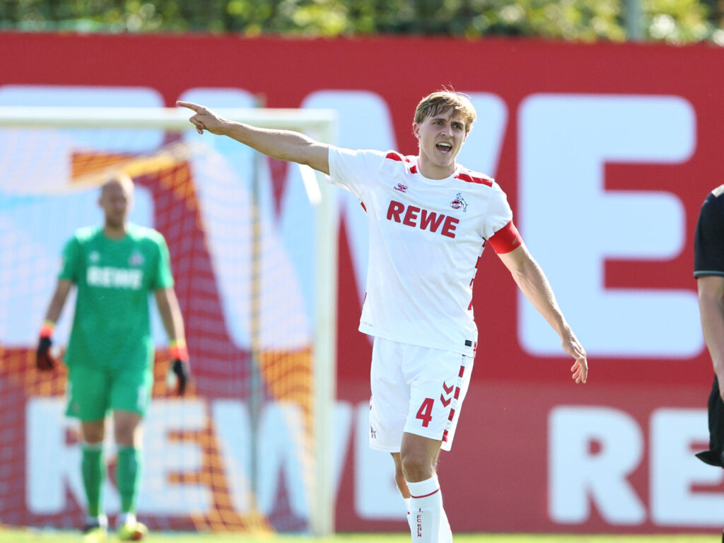 Timo Hübers im Trikot des 1. FC Köln