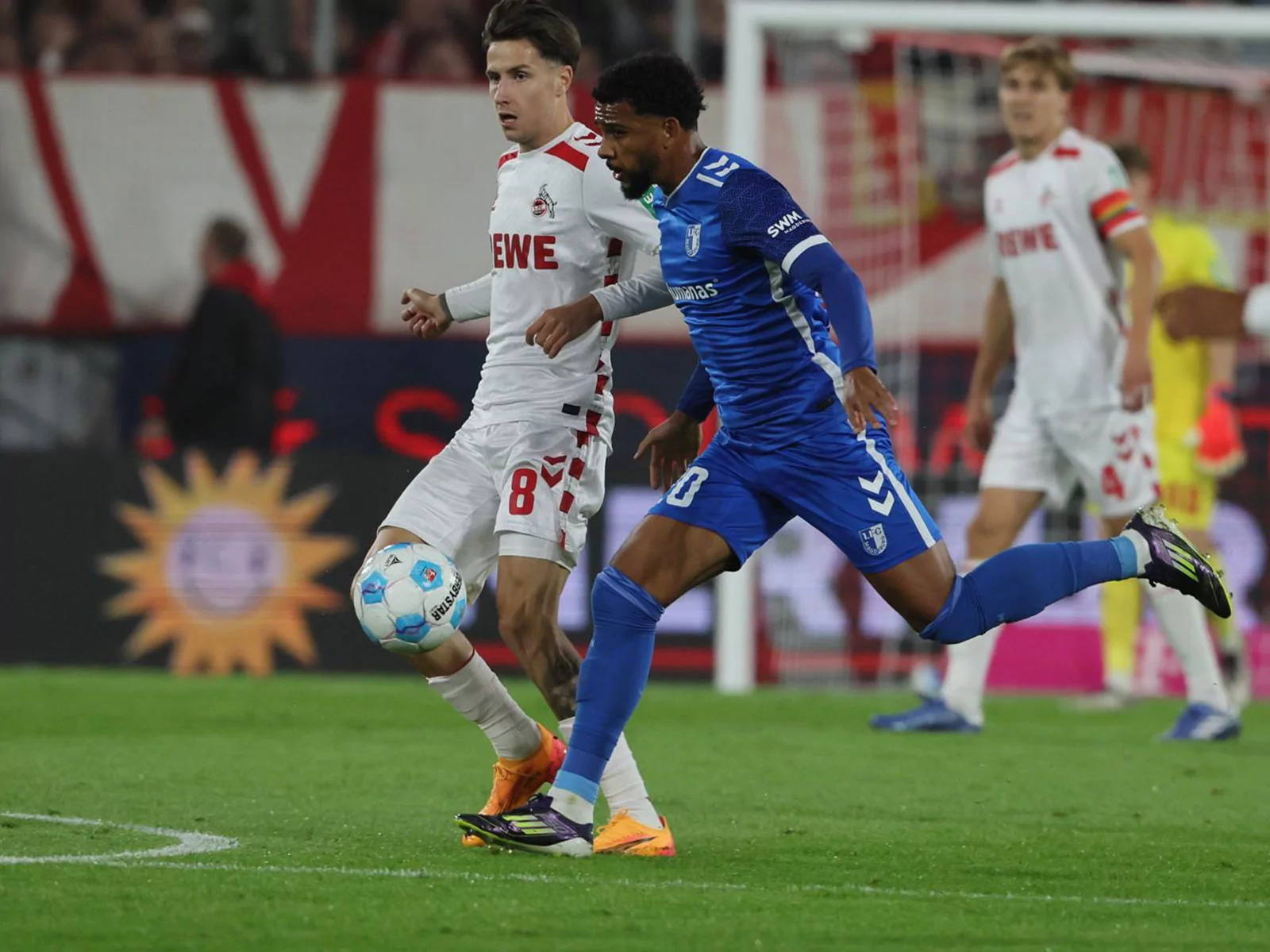 1. FC Köln gegen den 1. FC Magdeburg