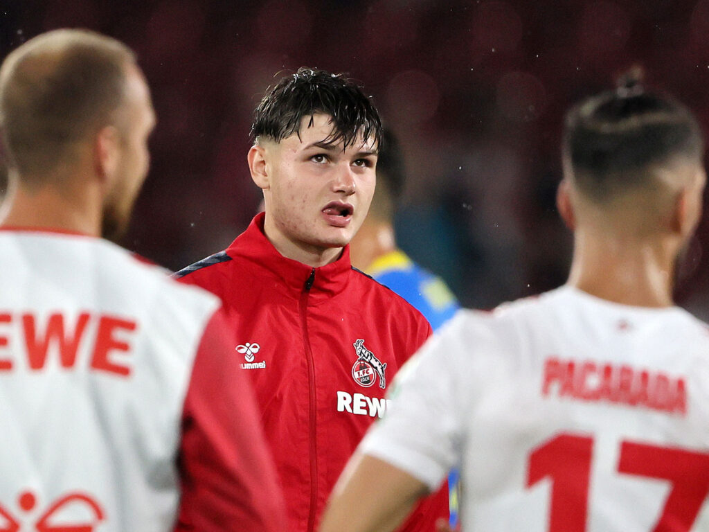 Jaka Potocnik wartet auf sein Debüt beim 1. FC Köln