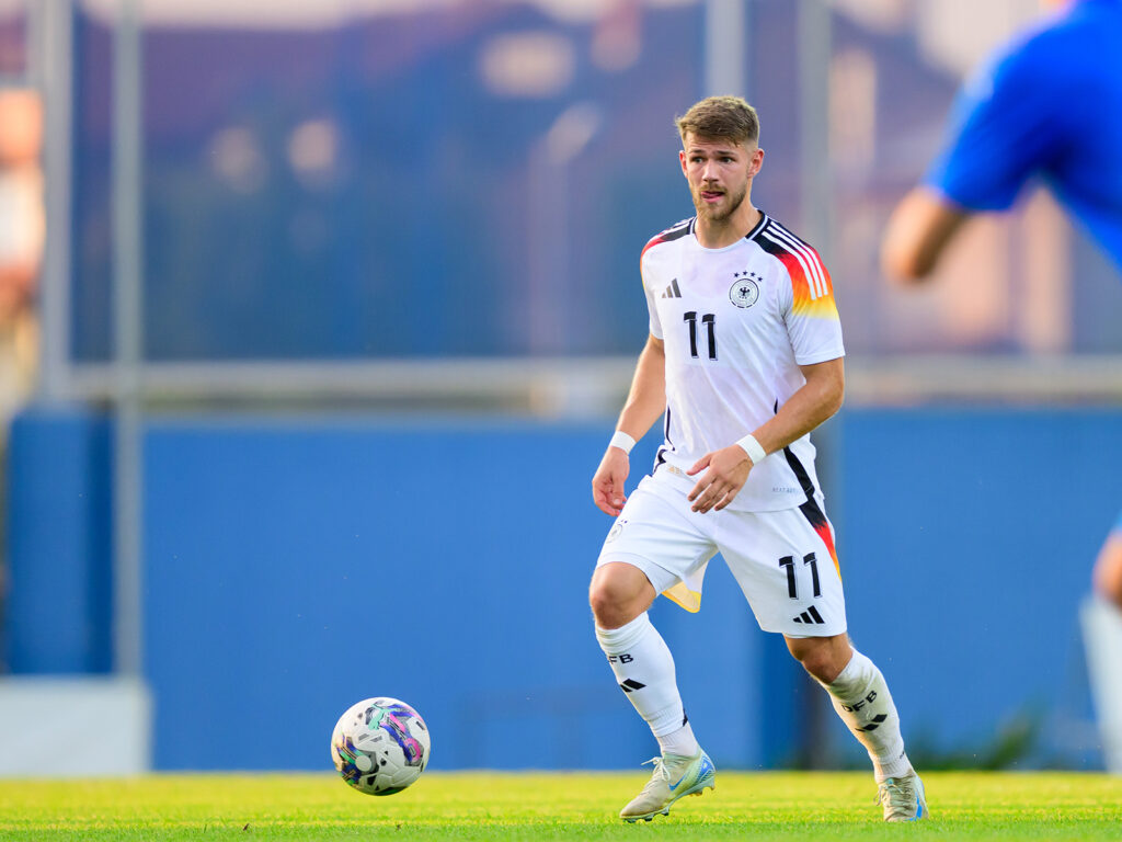 Jan Thielmann im Dress der U21 des DFB