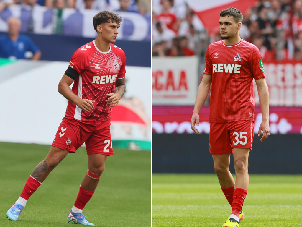 Julian Pauli und Max Finkgräfe vom 1. FC Köln