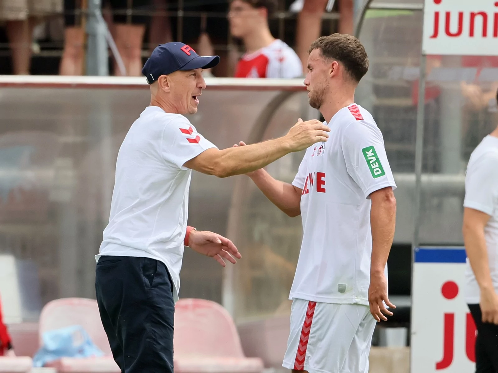 Gerhard Struber mit Luca Waldschmidt