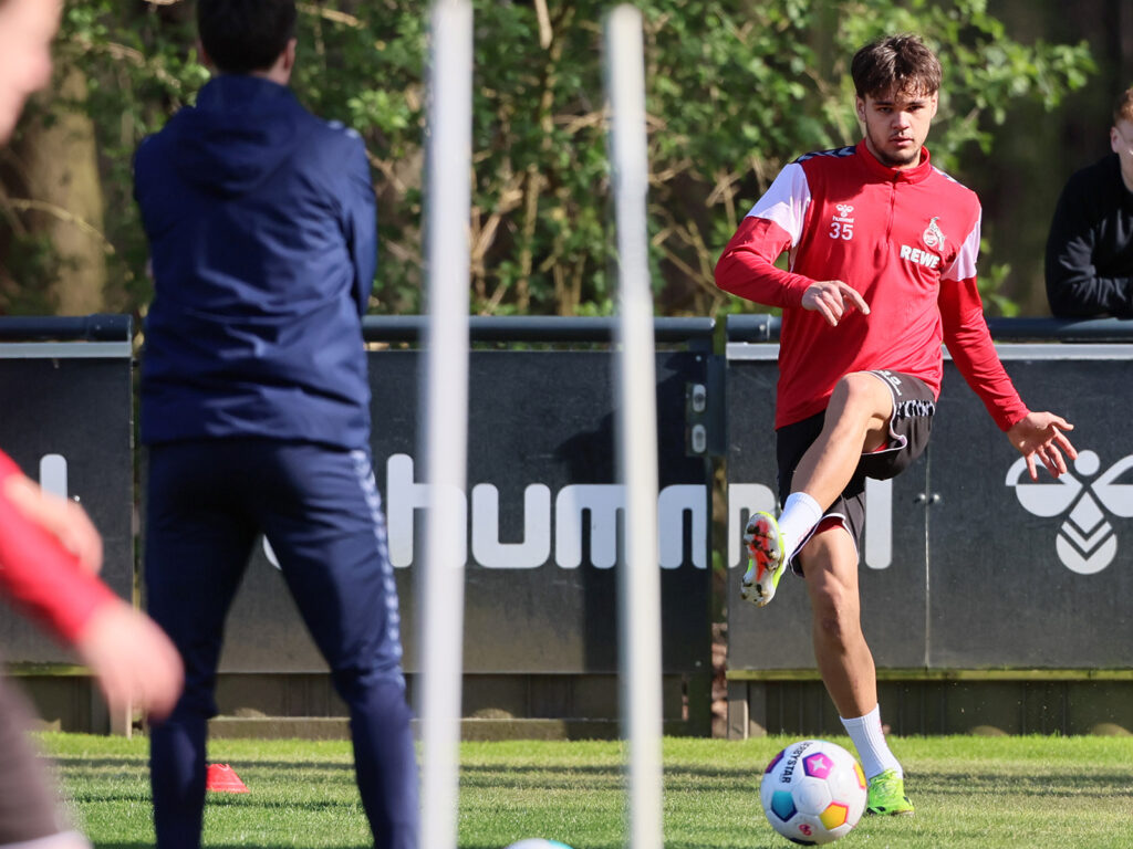 Max Finkgräfe trainiert wieder mit der Mannschaft