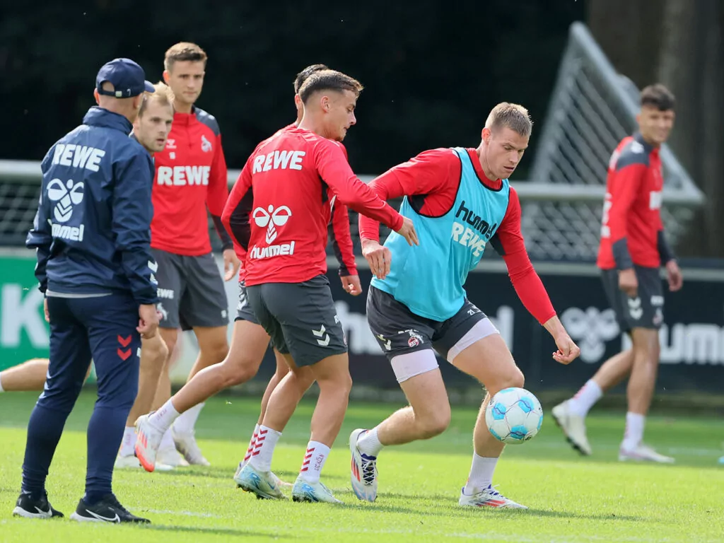 Training des 1. FC Köln