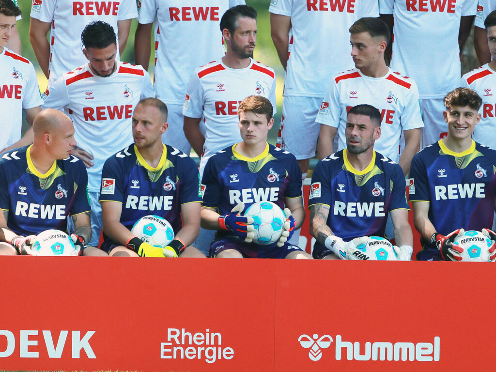 Die Torhüter des 1. FC Köln.