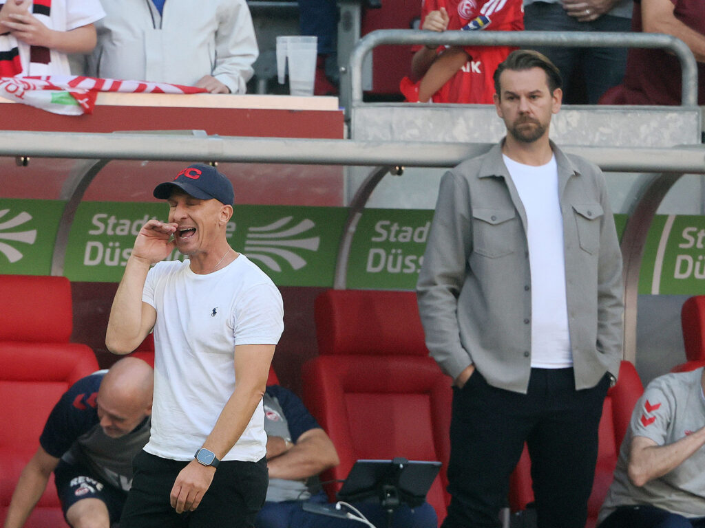 Gerhard Struber und Thomas Kessler beim 1. FC Köln