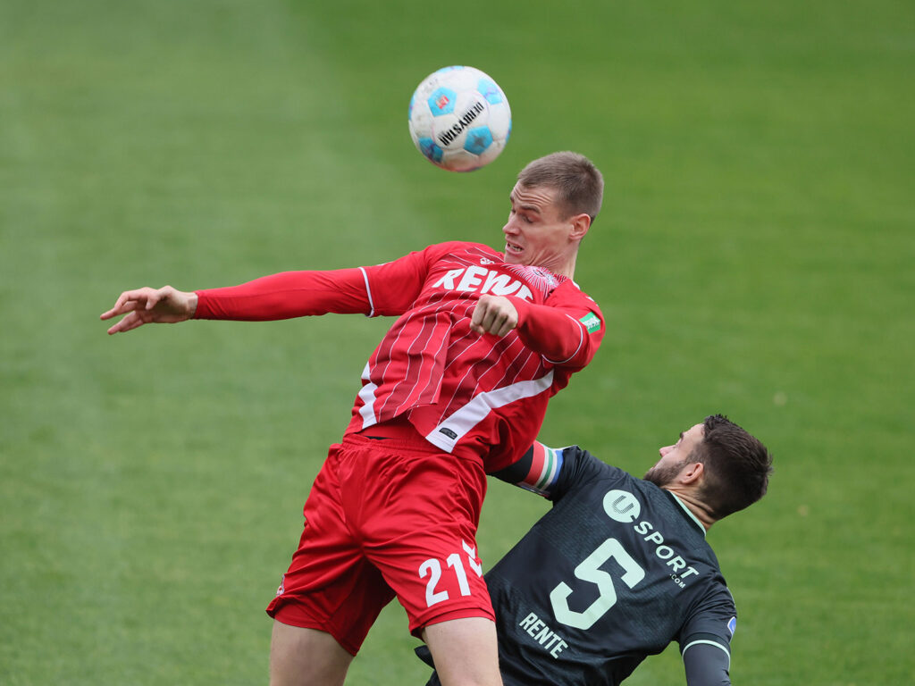 Steffen Tigges im Testspiel des 1. FC Köln