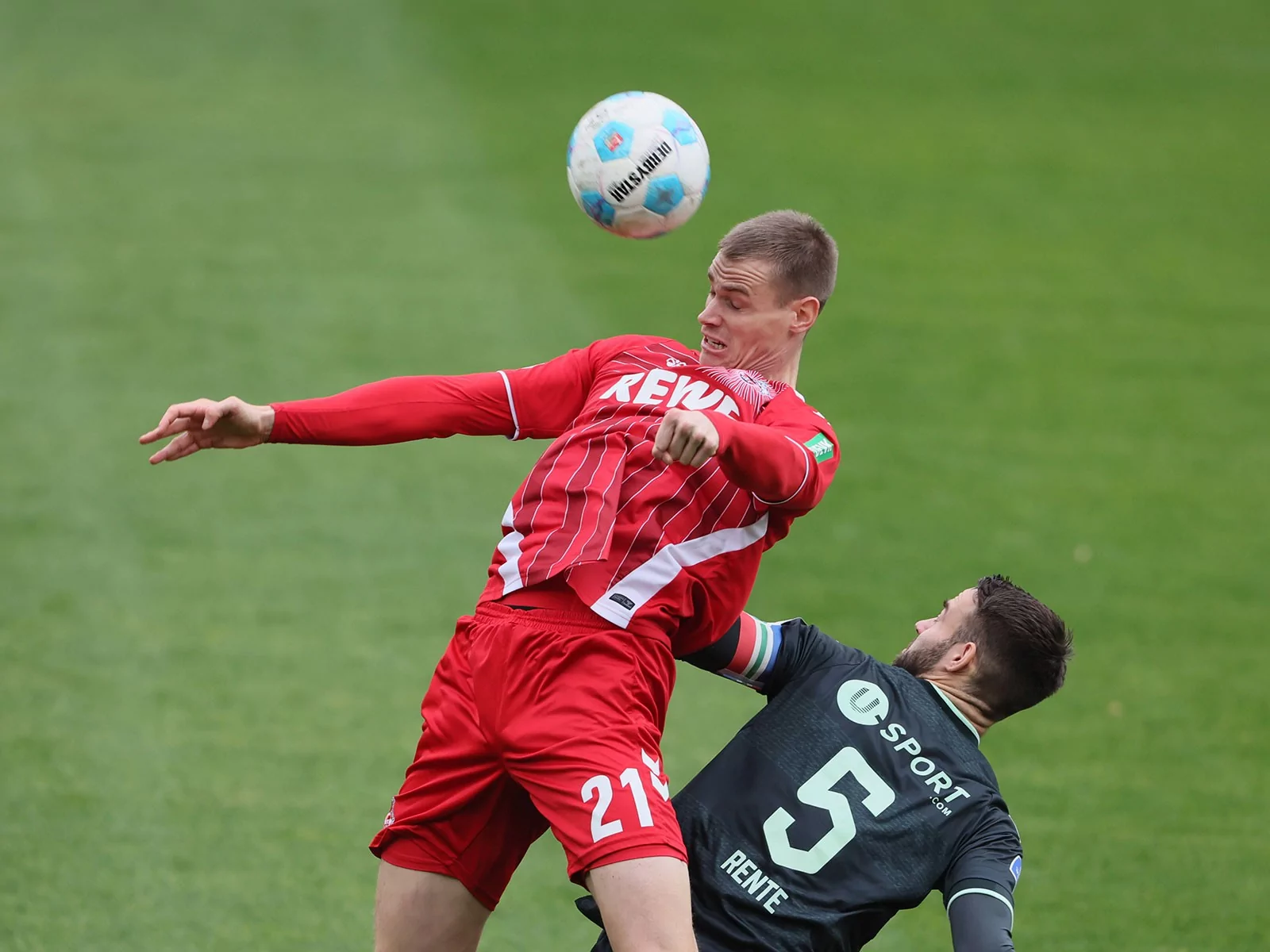 Steffen Tigges im Testspiel des 1. FC Köln