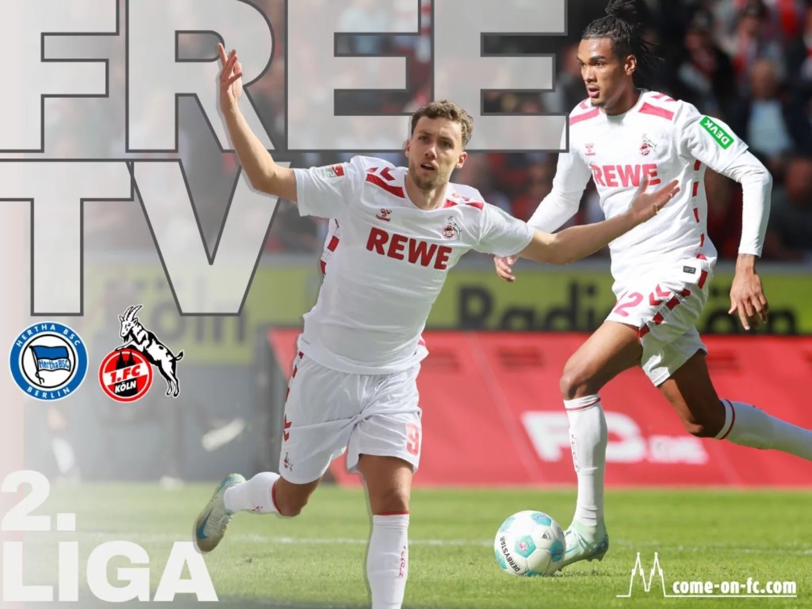 1. FC Köln gegen Hertha BSC