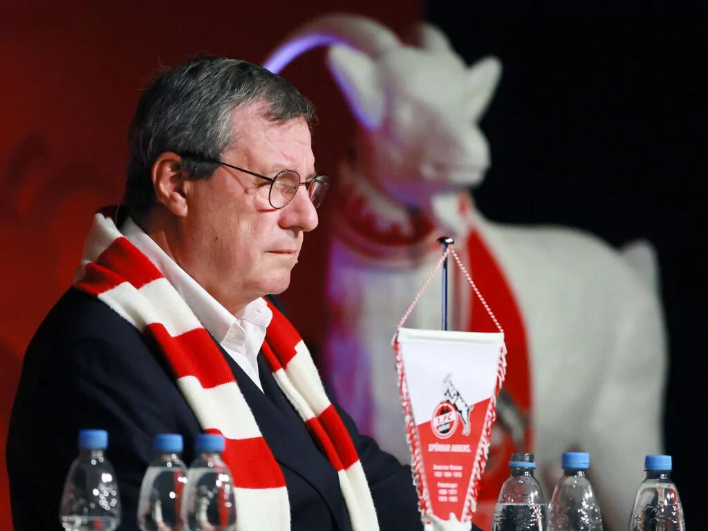 Dr. Werner Wolf vom 1. FC Köln.