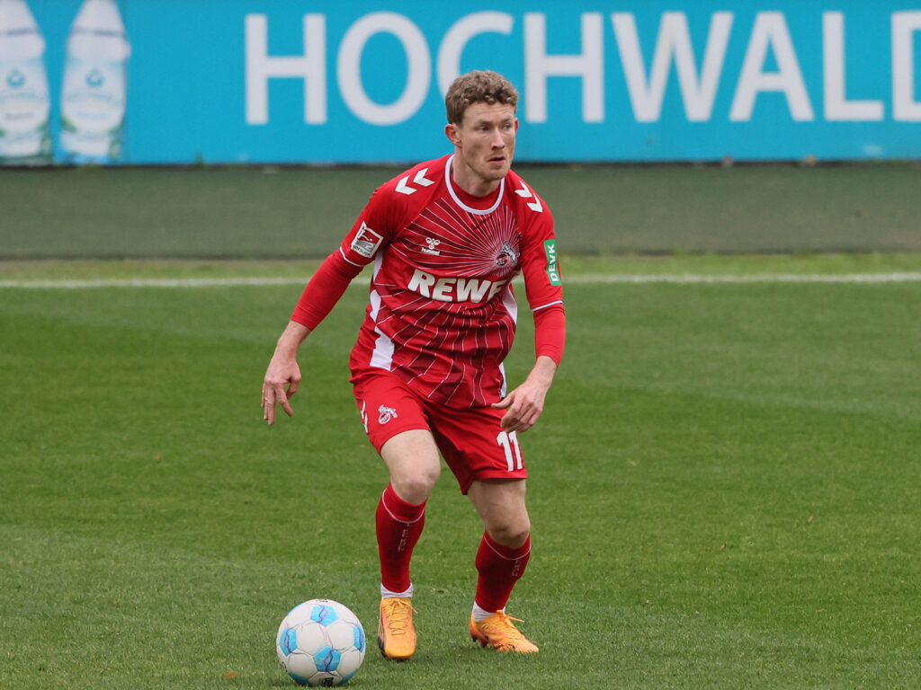 Florian Kainz beim Testspiel des 1. FC Köln