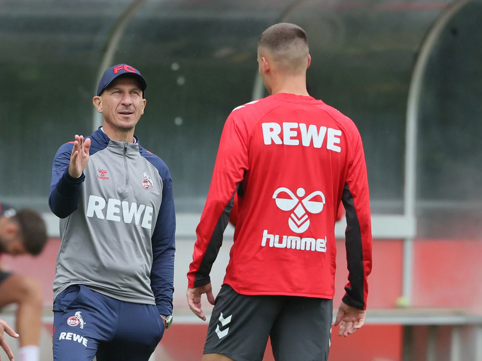 Gerhard Struber im Gespräch mit Tim Lemperle