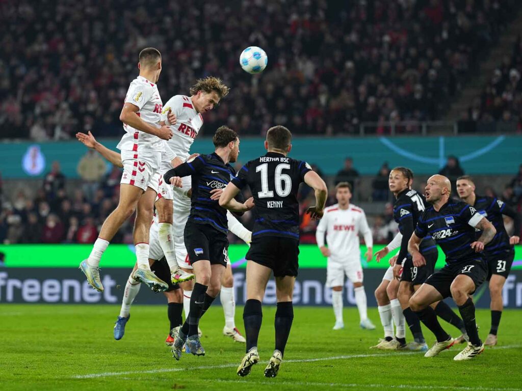 Spieler des 1. FC Köln gegen Hertha BSc