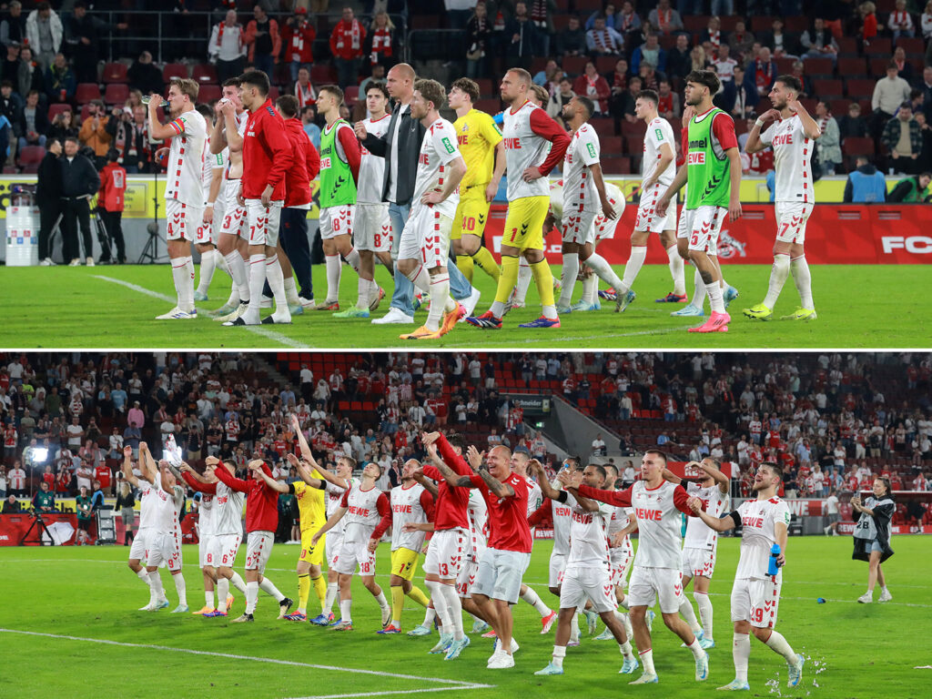 Gewinnen und Verlieren beim 1. FC Köln