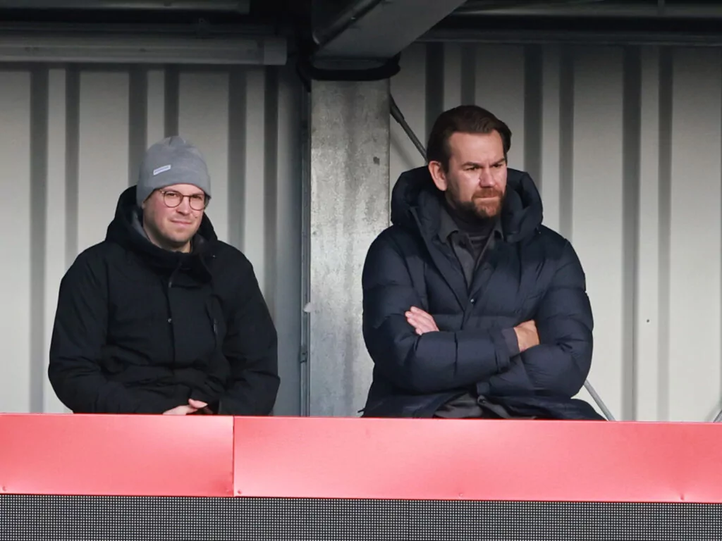 Thomas Kessler und Martin Schulz vom 1. FC Köln