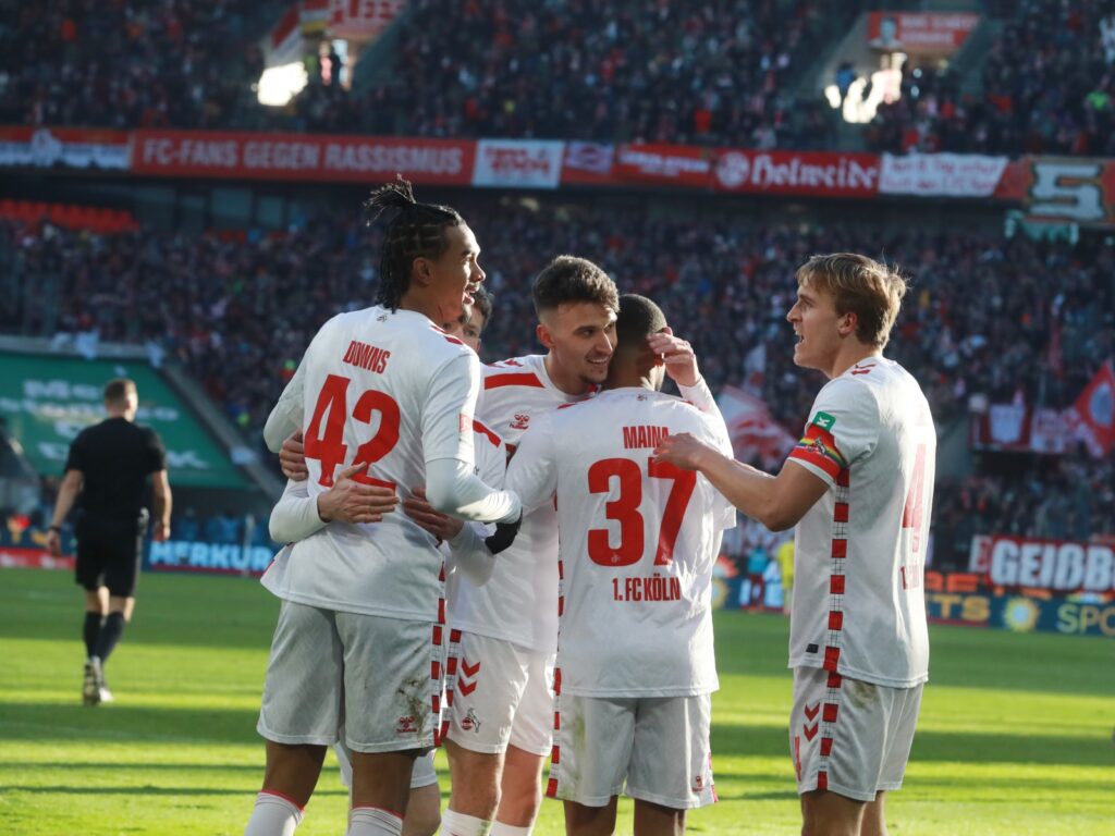 Die Spieler vom 1. FC Köln