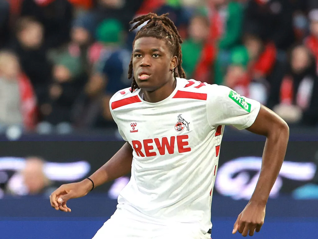 Elias Bakatukanda im Trikot des 1. FC Köln