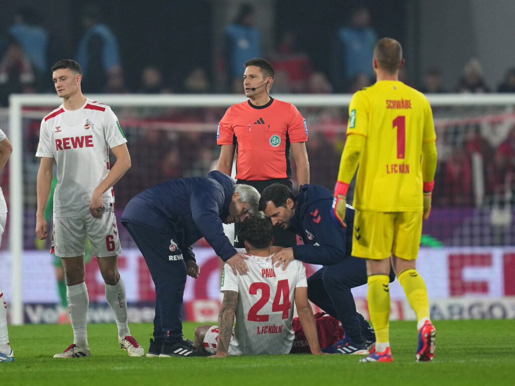 Julian Pauli verletzt beim 1. FC Köln