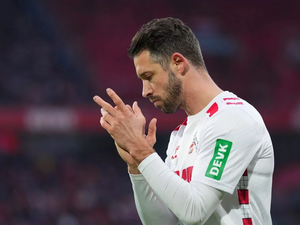 Mark Uth im Spiel des 1. FC Köln gegen den 1. FC Nürnberg