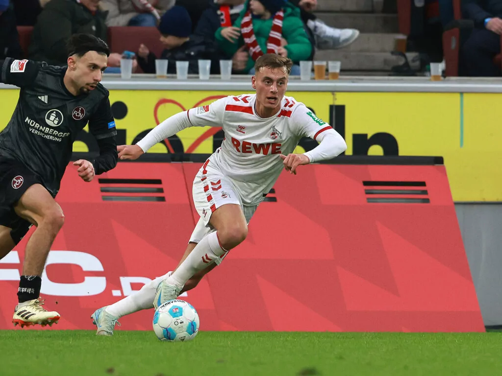 Marvin Obuz im Trikot des 1. FC Köln