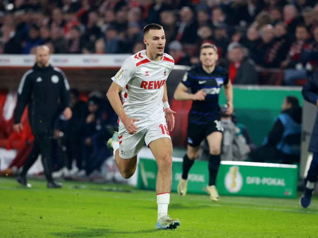 Tim Lemperle im Trikot des 1. FC Köln