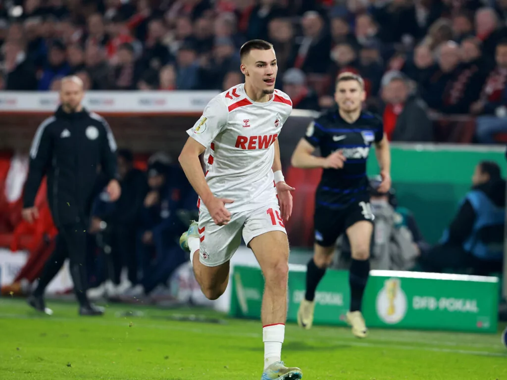 Tim Lemperle vom 1. FC Köln