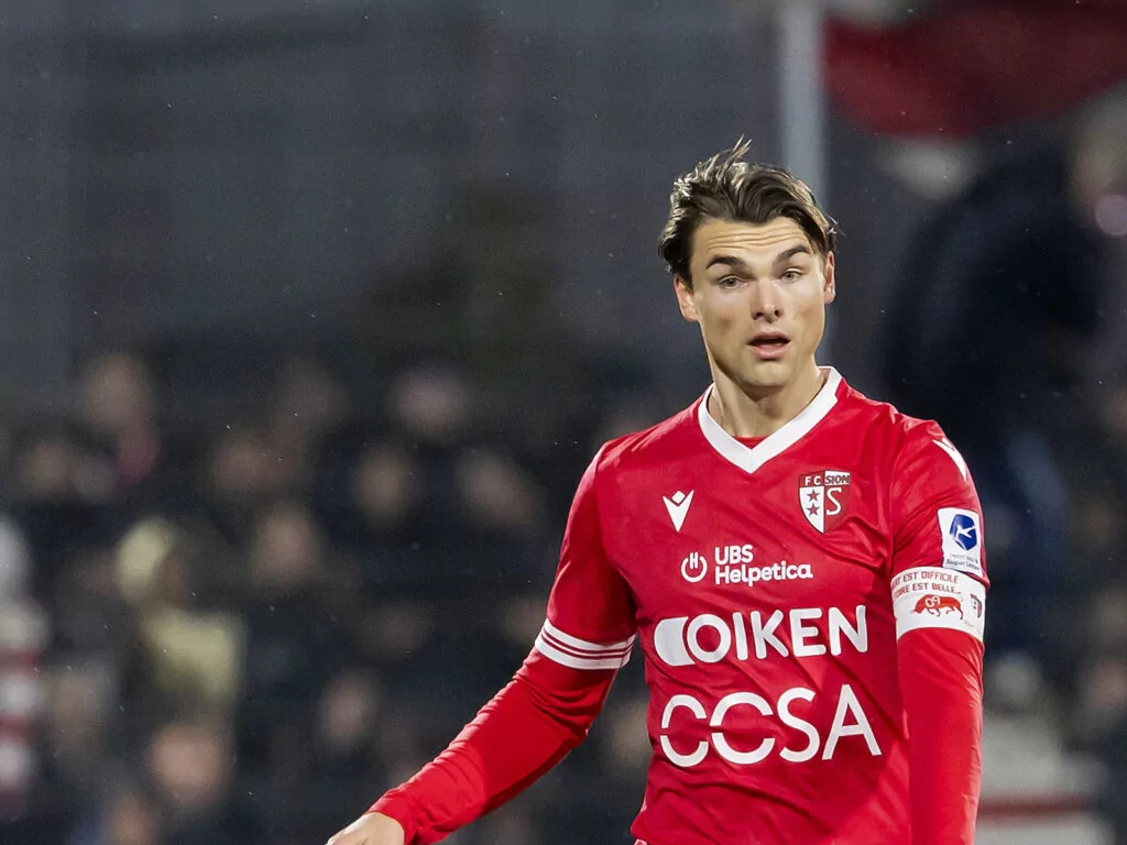 Joël Schmied noch im Trikot des FC Sion