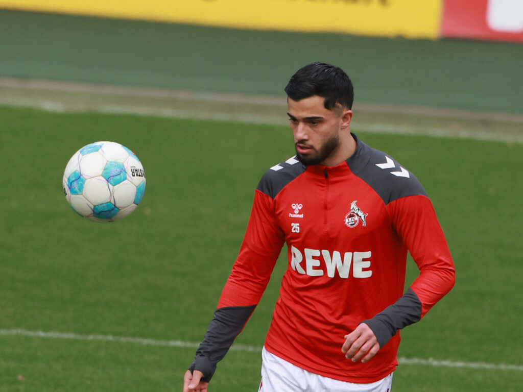 Jusuf Gazibegovic vor dem Spiel mit dem 1. FC Köln