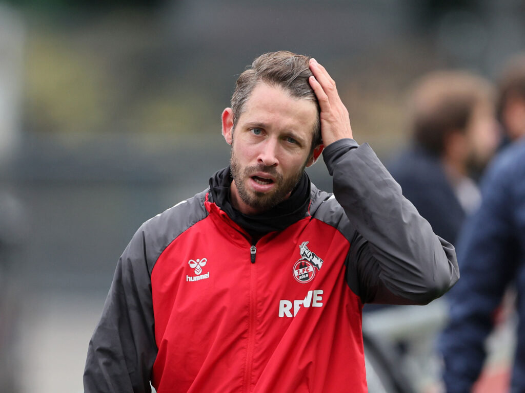 Mark Uth beim Training des 1. FC Köln