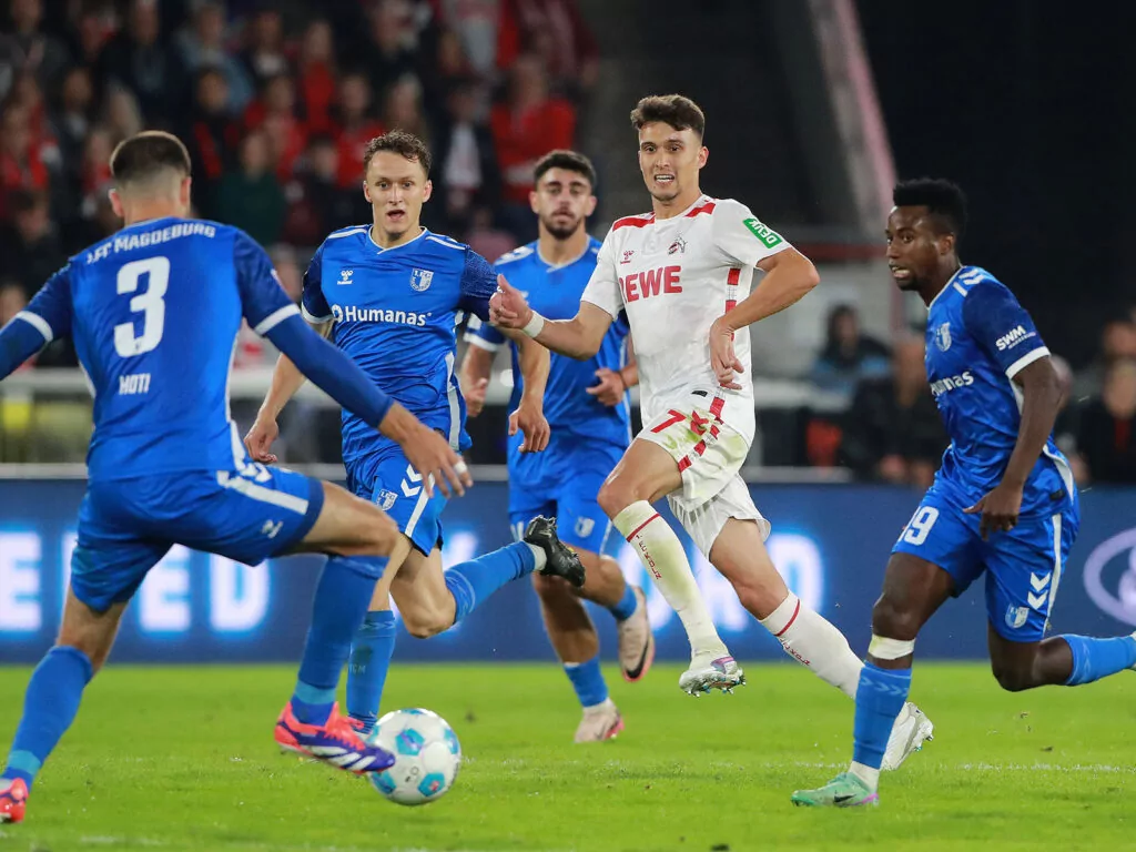 1. FC Köln gegen 1. FC Magdeburg