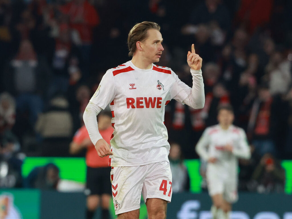 Mathias Olesen vom 1. FC Köln