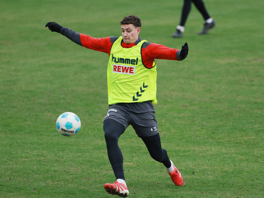 Eric Martel wieder im Training des 1. FC Köln