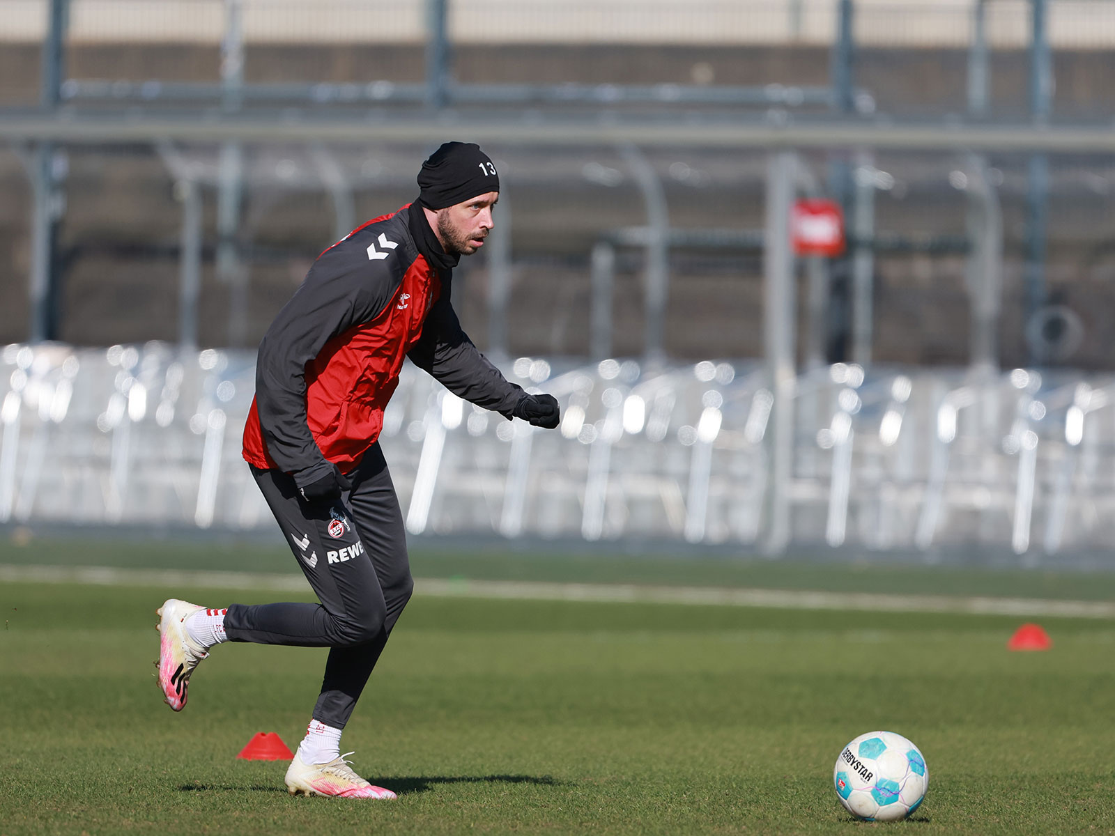 Mark Uth beim Training des 1. FC Köln