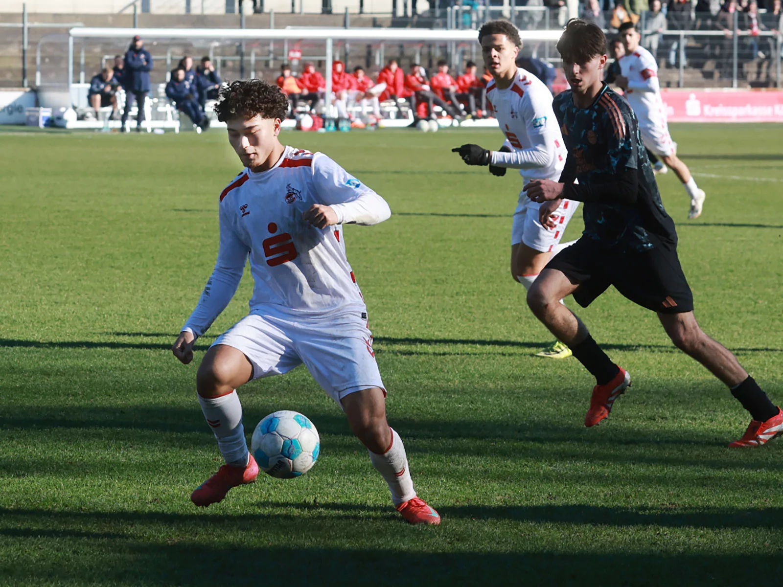 Justin von der Hitz beim Einsatz für die U19