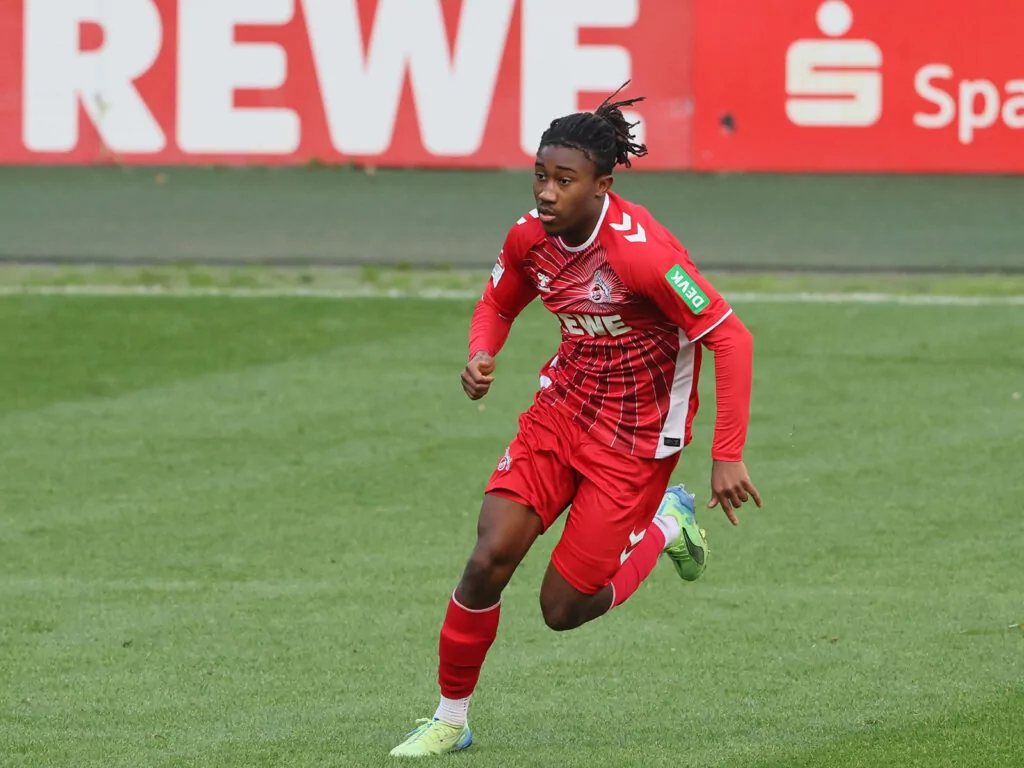 Joao Pinto von der U21 des 1. FC Köln
