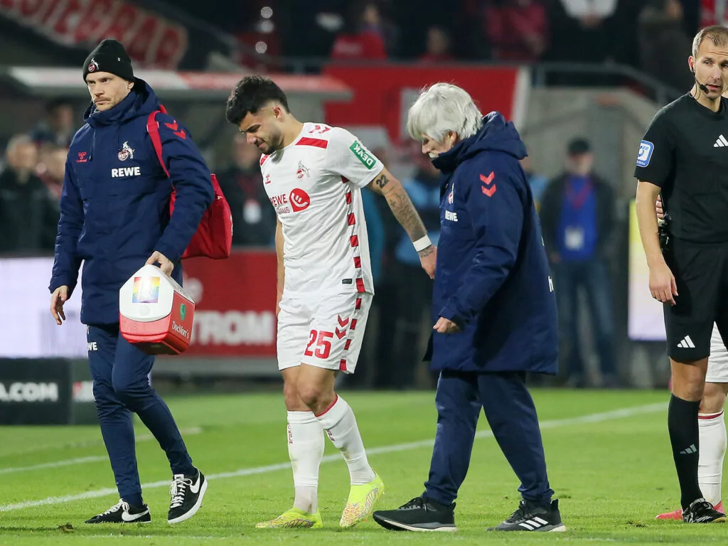 Jusuf Gazibegovic beim Spiel des 1. FC Köln gegen