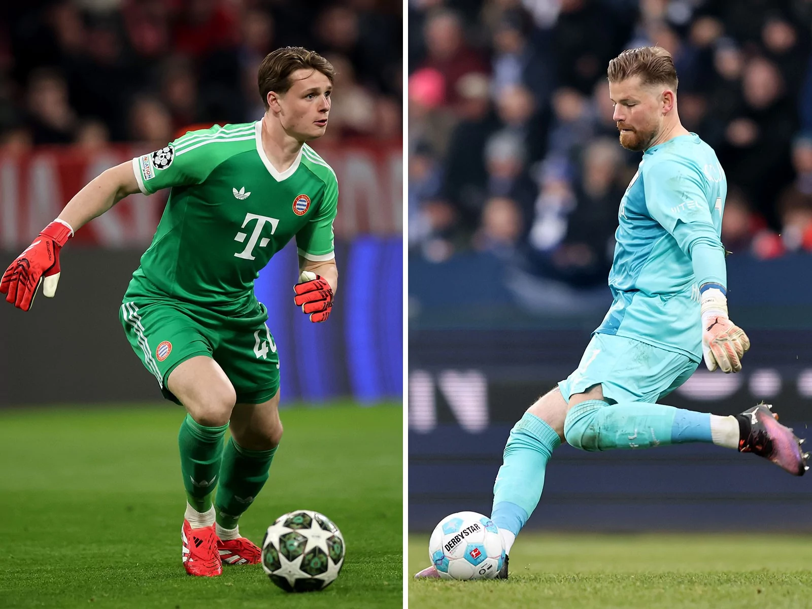 Die beiden Ex-Keeper des 1. FC Köln: Jonas Urbig und Timo Horn