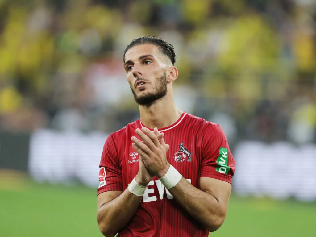 Leart Pacarada im Trikot des 1. FC Köln